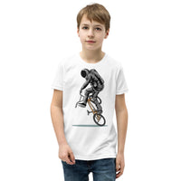 Space Biker Youth Short Sleeve T-Shirt