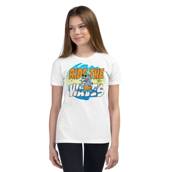 Ride the Waves Youth Short Sleeve T-Shirt