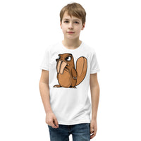 Monster Beaver Youth Short Sleeve T-Shirt