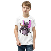 Monster Elephant Youth Short Sleeve T-Shirt