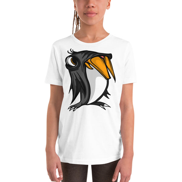 Monster Penguin Youth Short Sleeve T-Shirt