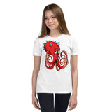 Monster Octopus Youth Short Sleeve T-Shirt