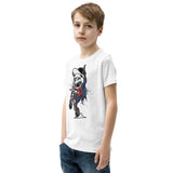 Skull Biker Youth Short Sleeve T-Shirt