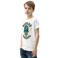 Warning Biohazard Youth Short Sleeve T-Shirt