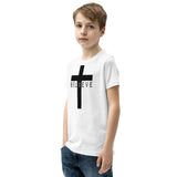 I Believe Cross Youth Short Sleeve T-Shirt