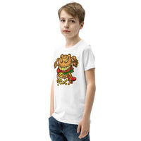 Burger Monster Youth Short Sleeve T-Shirt