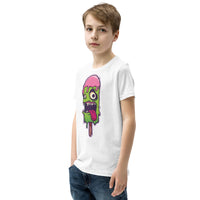 Zombie Ice Cream 1 Youth Short Sleeve T-Shirt