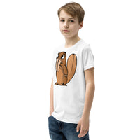 Monster Beaver Youth Short Sleeve T-Shirt