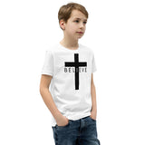 I Believe Cross Youth Short Sleeve T-Shirt