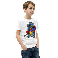 Super T-rex Youth Short Sleeve T-Shirt