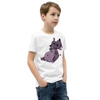Monster Hippo Youth Short Sleeve T-Shirt