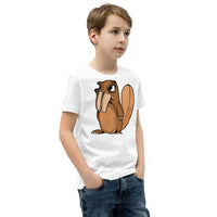 Monster Beaver Youth Short Sleeve T-Shirt