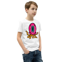 Monster Octopus Youth Short Sleeve T-Shirt